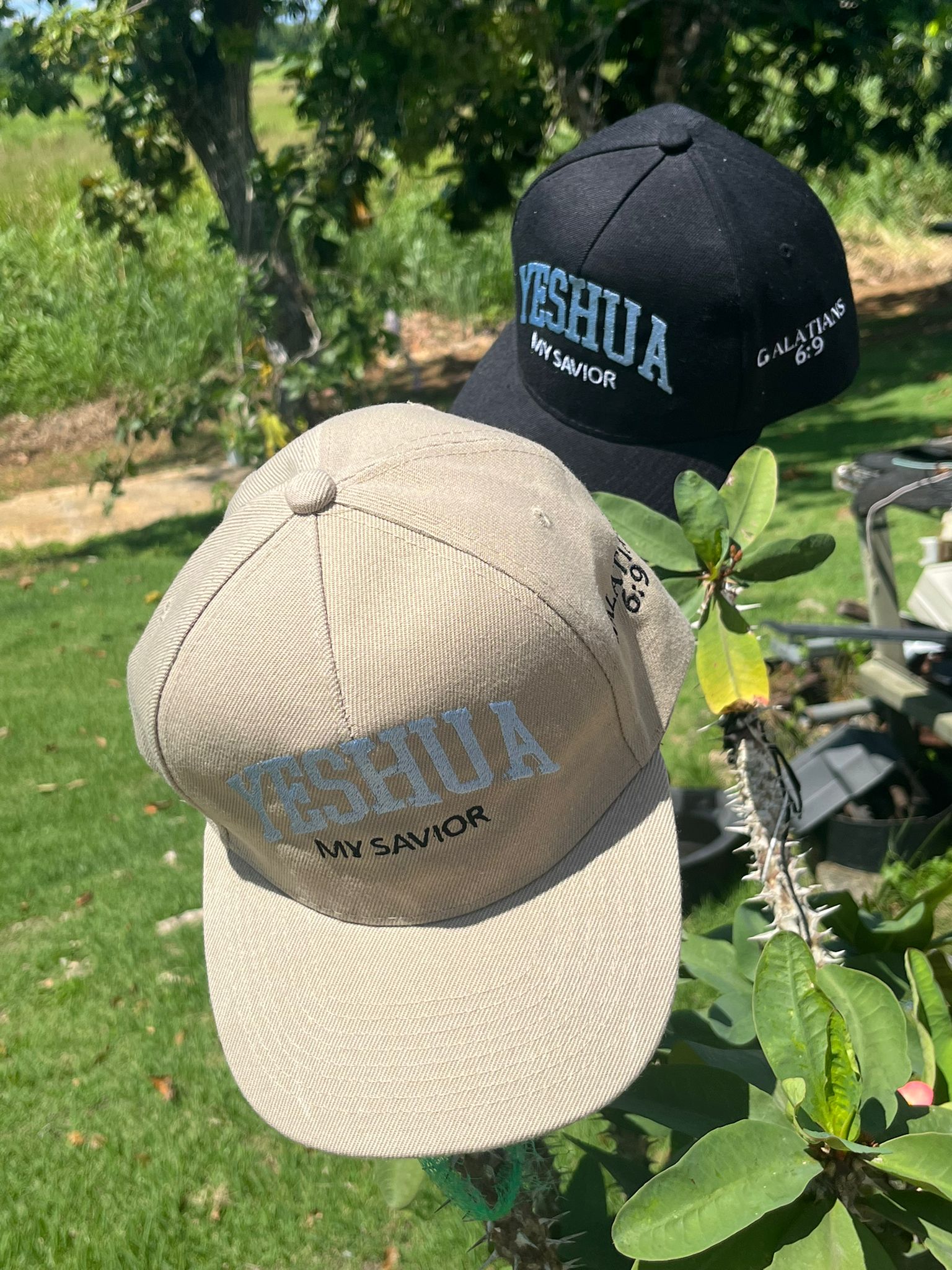 YESHUA GL Beige Cap